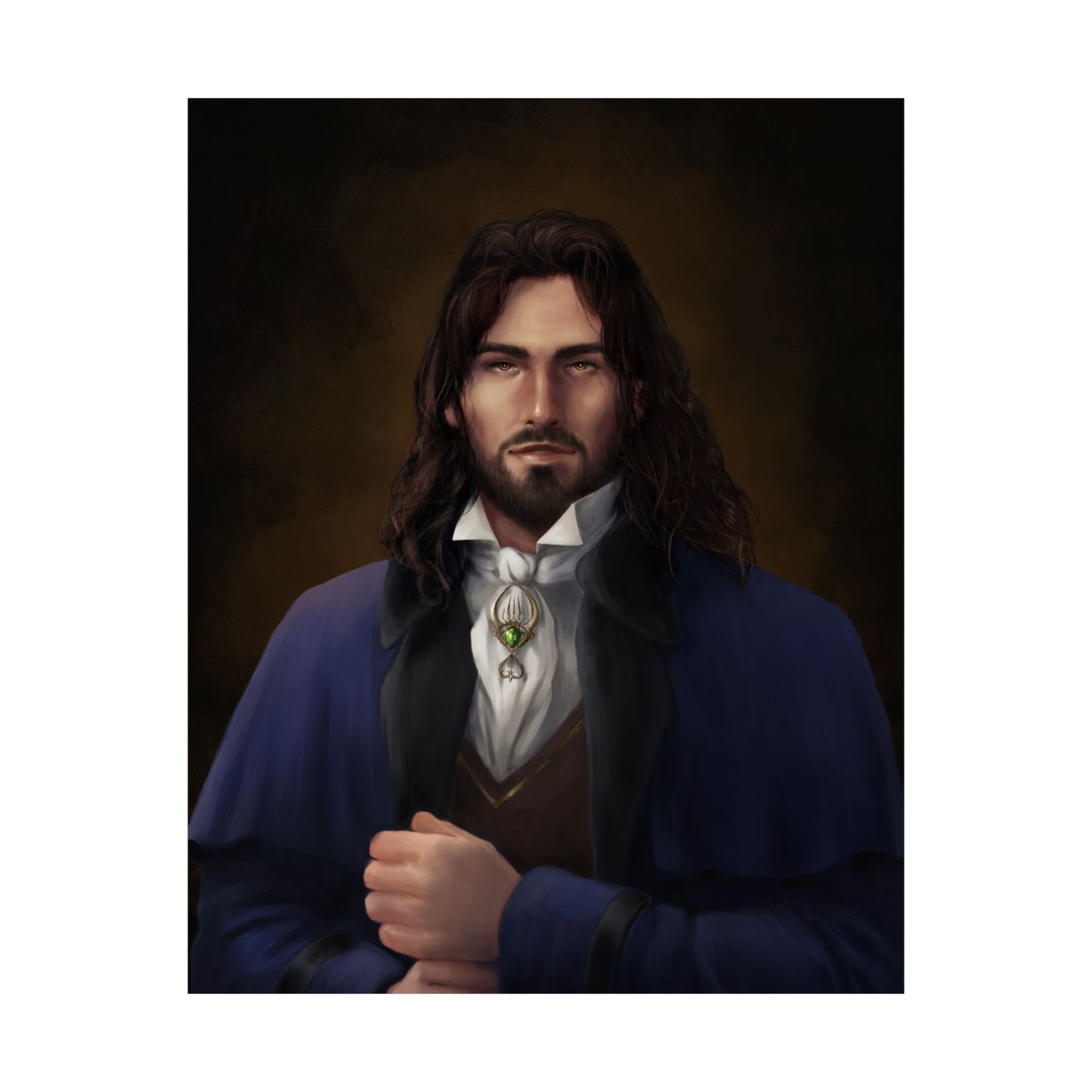 Commissioned Character Art — Silas Mercer - The Diabolus Chronicles (Print)
