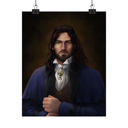 Commissioned Character Art — Silas Mercer - The Diabolus Chronicles (Print)