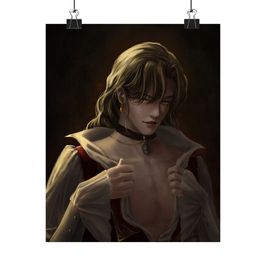 Commissioned Character Art — Tobias Astaroth - The Diabolus Chronicles (Print)